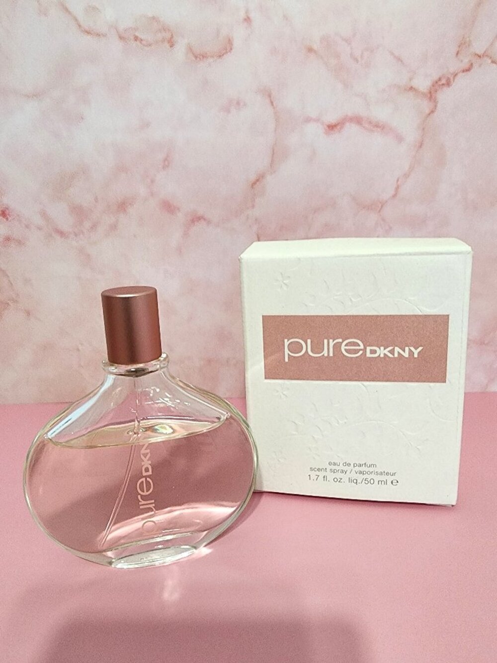 Discontinued Pure DKNY A Touch of Rose 50ml Eau de Parfum